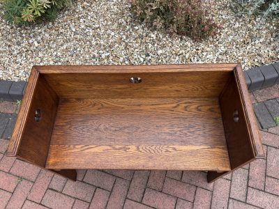 Liberty & Co Arts & Crafts Hall Seat - Image 8