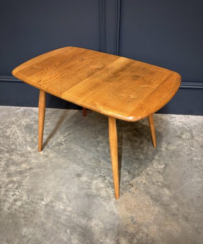 Vintage Ercol Windsor Elm & Beech Side/Coffee Table - Image 5