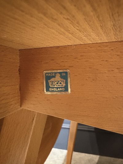 Vintage Ercol Drop Leaf Dining Table - Image 11