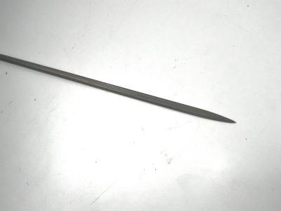 Horn handled Gentleman’s walking stick sword stick with silver collar - Image 17