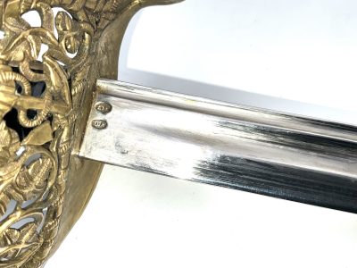 French  1854 Naval Officer's Sword - Image 12