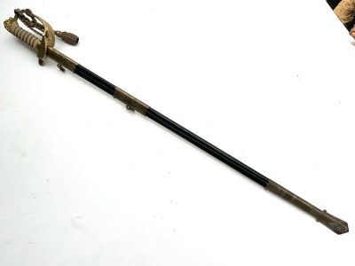 ER11 Royal Navy Officers Sword by Wilkinson Swords Ltd - Image 9