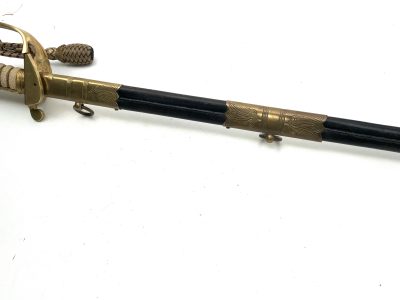 ER11 Royal Navy Officers Sword by Wilkinson Swords Ltd - Image 11