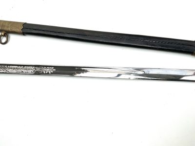 ER11 Royal Navy Officers Sword by Wilkinson Swords Ltd - Image 15