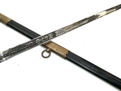 ER11 Royal Navy Officers Sword by Wilkinson Swords Ltd - Image 22