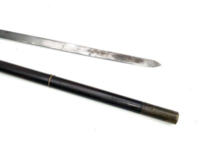 Gentleman’s walking stick sword stick Victorian - Image 2