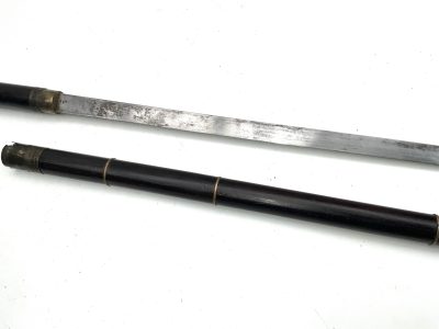 Gentleman’s walking stick sword stick Victorian - Image 4