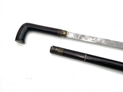 Gentleman’s walking stick sword stick Victorian - Image 5