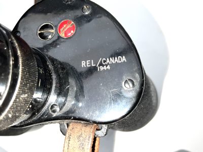 CANADIAN TANK COMMANDERS BINOCULARS AND CASE 1944 - Image 6