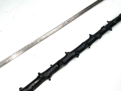 GENTLEMANS WALKING STICK SWORD STICK.  IRISH BLACKTHORN - Image 15