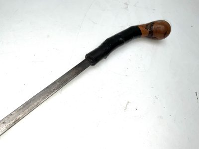 GENTLEMANS WALKING STICK SWORD STICK.  IRISH BLACKTHORN - Image 21