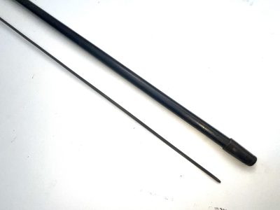 Gentleman's Horn  with 18ct Gold plate handle  & ebonised stick sword stick - Image 12