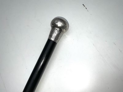 Gentleman’s Walking Silver topped Walking Stick Sword Stick. - Image 4