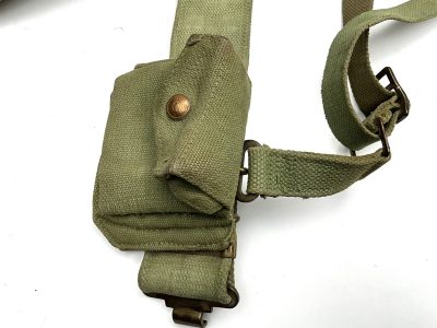 COMMANDO REVOLVER HOLSTER AND BELT WITH HARNESS 1940 - Image 2