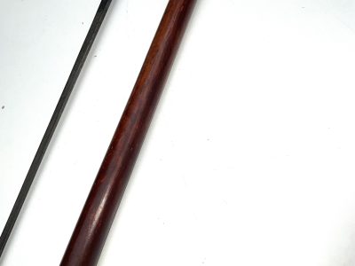 Gentleman’s horn handled walking stick sword stick - Image 4