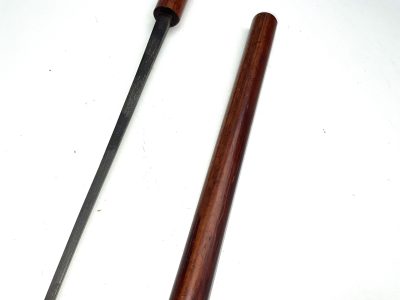 Gentleman’s horn handled walking stick sword stick - Image 5