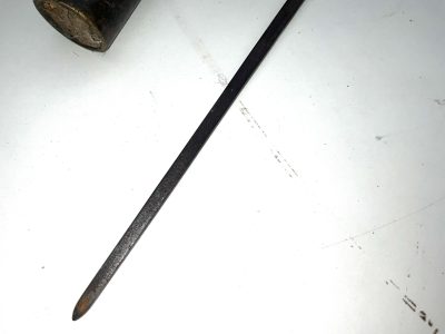 Gentleman’s horn handled walking stick sword stick - Image 12