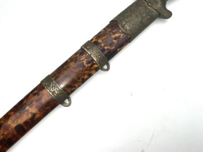 A 19th century Chinese brass mounted Jian/sword - Image 10