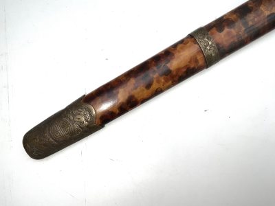 A 19th century Chinese brass mounted Jian/sword - Image 12