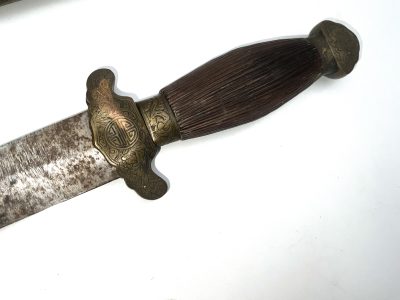 A 19th century Chinese brass mounted Jian/sword - Image 17