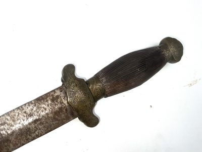 A 19th century Chinese brass mounted Jian/sword - Image 21