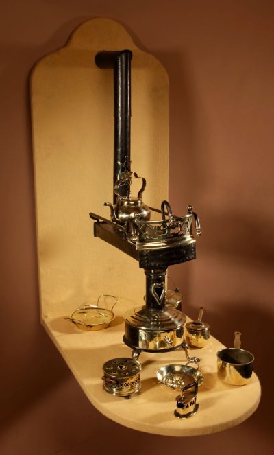 Unusual Model Of a Flat Tub Stove Continental Circa 1880/1900 - Image 4