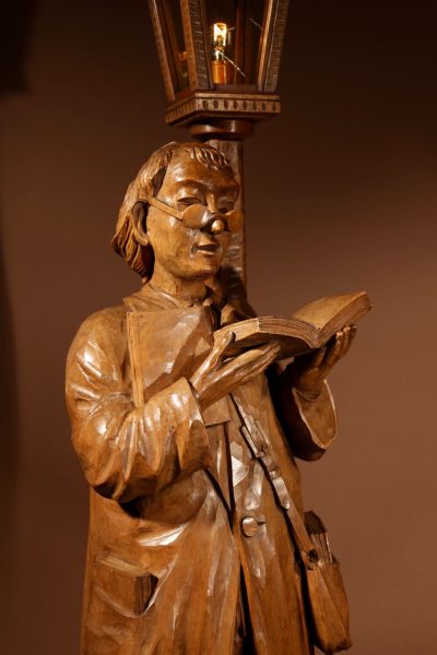 Ukraine Interest, Amusing Sculpture Of A Bibliophile/ Bookworm. - Image 2