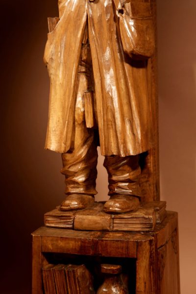 Ukraine Interest, Amusing Sculpture Of A Bibliophile/ Bookworm. - Image 4