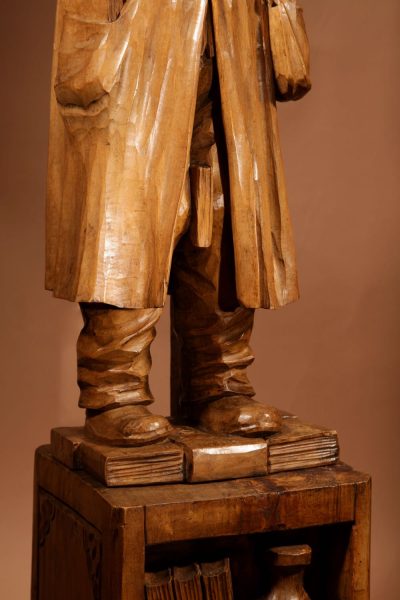 Ukraine Interest, Amusing Sculpture Of A Bibliophile/ Bookworm. - Image 5