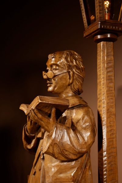 Ukraine Interest, Amusing Sculpture Of A Bibliophile/ Bookworm. - Image 12