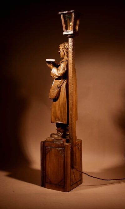 Ukraine Interest, Amusing Sculpture Of A Bibliophile/ Bookworm. - Image 9