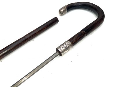 GENTLEMAN'S WALKING STICK SWORD STICK  BY KENDAL - Image 18