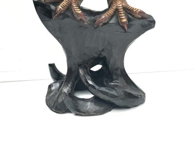 AMERICAN BALD  EAGLE CARVED ON BASE VICTORIAN - Image 2