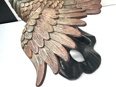 AMERICAN BALD  EAGLE CARVED ON BASE VICTORIAN - Image 7