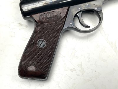 WEBLEY PREMIER .22 PISTOL ORIGINAL BOX - Image 9