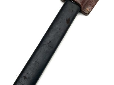 BRITISH 1WW SOLDIERS BAYONET & SCABBARD & FROG - Image 5