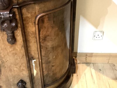 CREDENZA BURR WALNUT MARBLE TOPPED CIRCA 1850 - Image 6