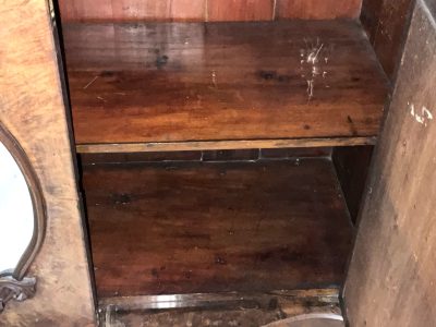 CREDENZA BURR WALNUT MARBLE TOPPED CIRCA 1850 - Image 8