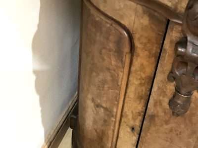 CREDENZA BURR WALNUT MARBLE TOPPED CIRCA 1850 - Image 11