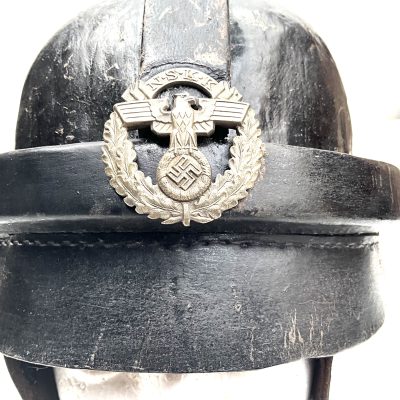 N.S.K.K MOTOR CYCLISTS HELMET 1930'S - Image 3