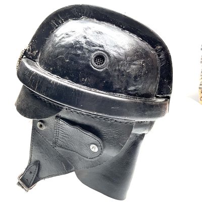 N.S.K.K MOTOR CYCLISTS HELMET 1930'S - Image 5