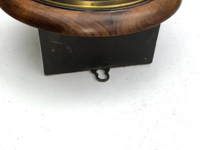 WALL CLOCK ROUND MAHOGANY 8 DAY - Image 5