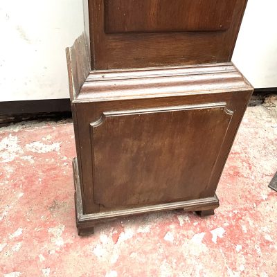 JAMES YARDLEY 18th CENTURY OAK LONG CASED CLOCK - Image 4