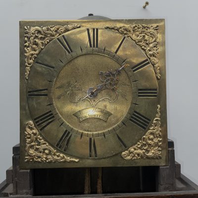 JAMES YARDLEY 18th CENTURY OAK LONG CASED CLOCK - Image 9