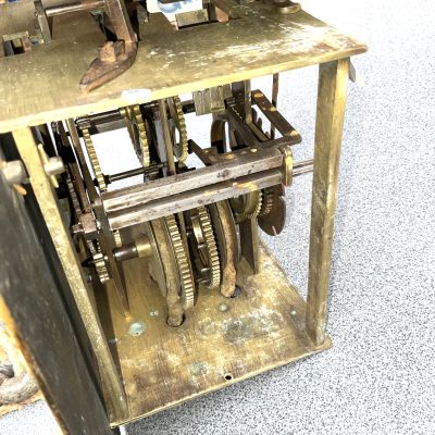 JAMES YARDLEY 18th CENTURY OAK LONG CASED CLOCK - Image 15
