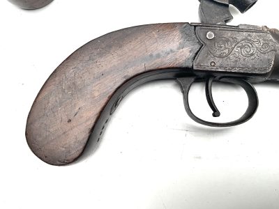 PAIR OF PERCUSHION OVERCOAT PISTOLS - Image 8