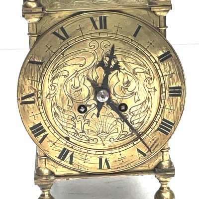 Lantern Clock Twin Train Circa 1900’s - Image 2