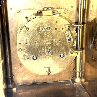 Lantern Clock Twin Train Circa 1900’s - Image 10