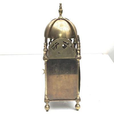 Lantern Clock Twin Train Circa 1900’s - Image 12