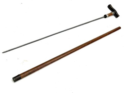 Gentleman’s walking stick sword stick 1918 - Image 5